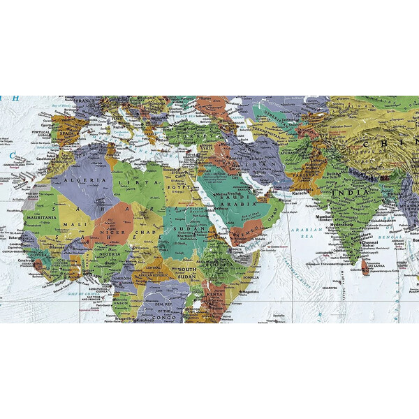 National Geographic Harta lumii Planiglob decorativ, mare
