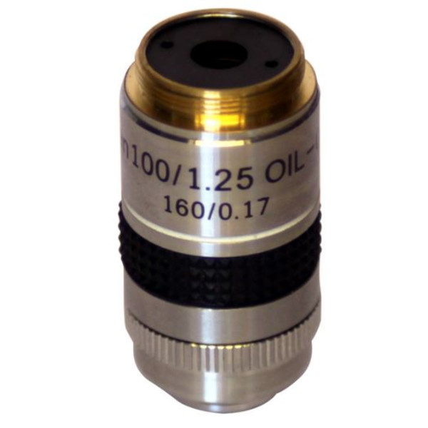 Optika Obiectiv M-059, PLAN, 100X ulei cu diafragma camp intunecat pentru  B-380, B-500