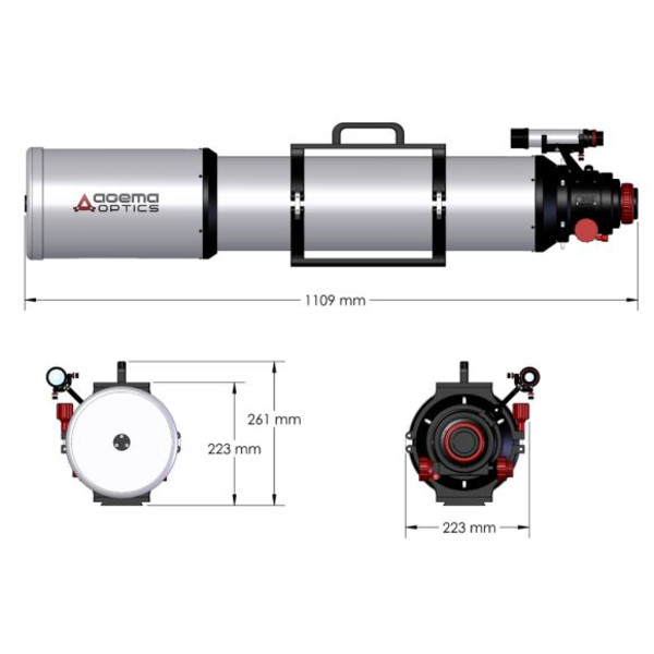Agema Optics Refractor apochromat AP 150/1200 SD 150 F8 OTA