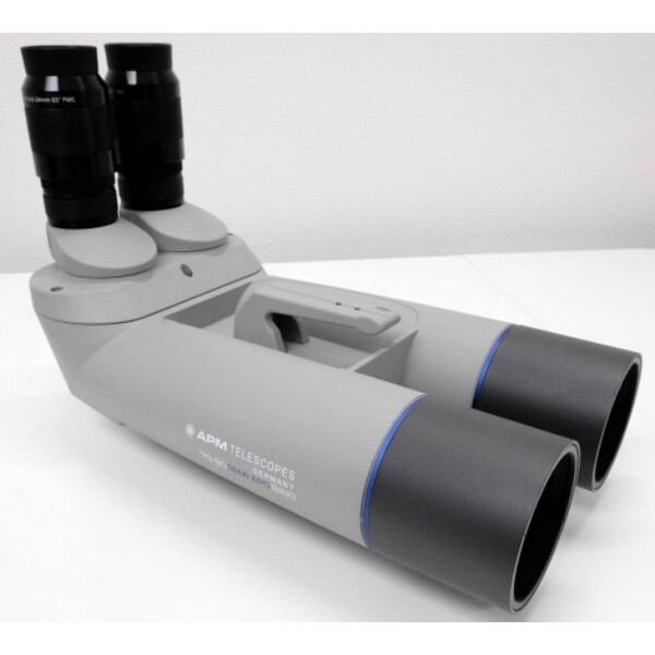 APM Binoclu Fernglas 70mm 90° non-ED 1,25 mit 24mm UF Okularen und Koffer