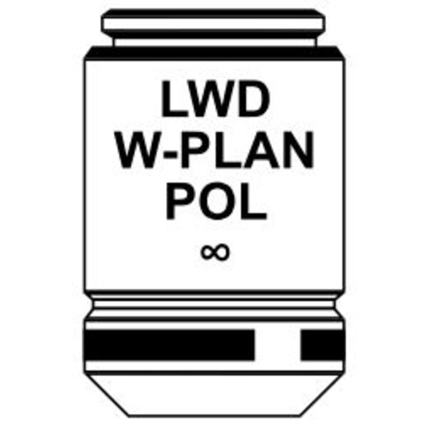 Optika obiectiv IOS LWD W-PLAN POL objective 50x/0.75, M-1139