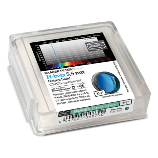 Baader Filtre H-Beta CMOS Narrowband 1,25"