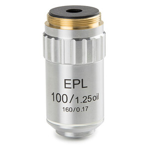 Euromex obiectiv BS.7100, E-plan EPL S100x/1.25 oil immersion, w.d. 0.19 mm (bScope)