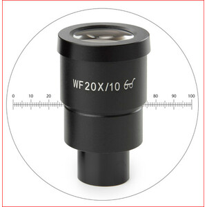 Euromex Ocular de măsurare HWF 20x/10 mm Okular mit Mikrometer, SB.6020-M (StereoBlue)