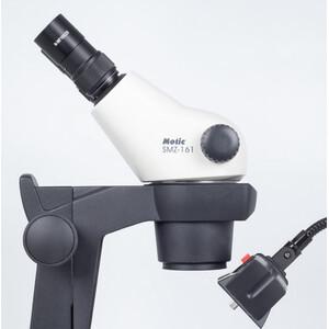 Motic microscopul stereoscopic zoom GM-161, bino, fluo,  7.5-45x, wd 110mm