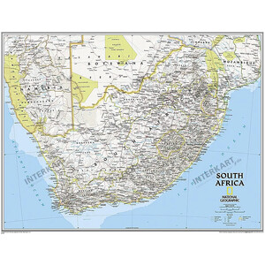 National Geographic Harta Südafrika (77 x 66 cm)