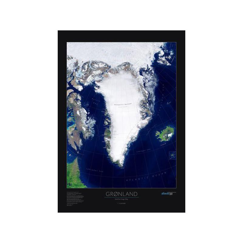 albedo 39 Harta Groenlanda