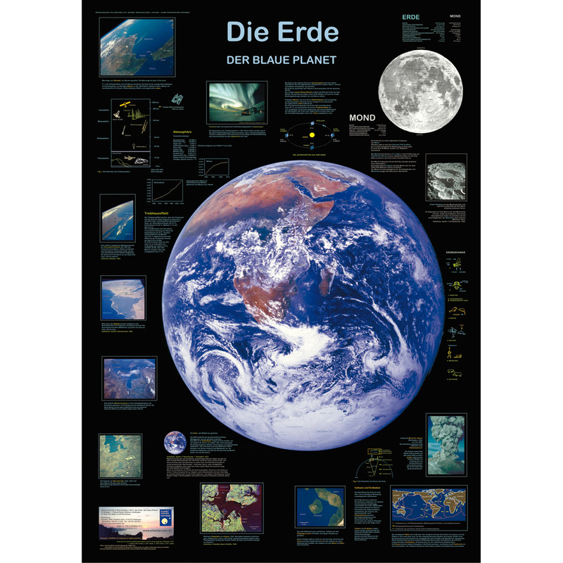 Planet Poster Editions Poster Pământul - planeta albastră