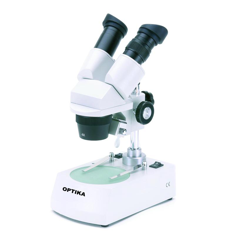 Optika Microscopul stereoscopic Microscop stereo ST-30-2LEDR 20x-40x, LED lumină incidentă şi transmisă