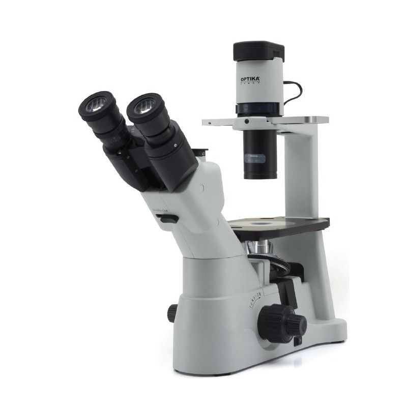 Optika Microscop inversat Mikroskop IM-3, trino, invers, phase, IOS LWD W-PLAN, 100x-400x, EU
