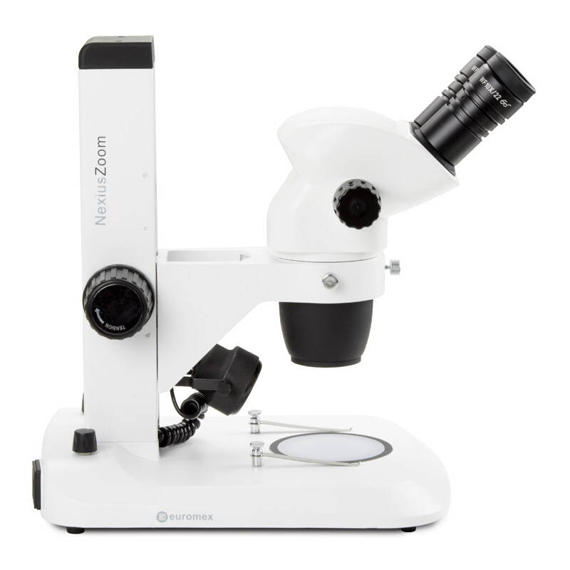 Euromex microscopul stereoscopic zoom NZ.1902-S, 6.7-45x, Zahnstange, Auf-u. Durchlicht, bino