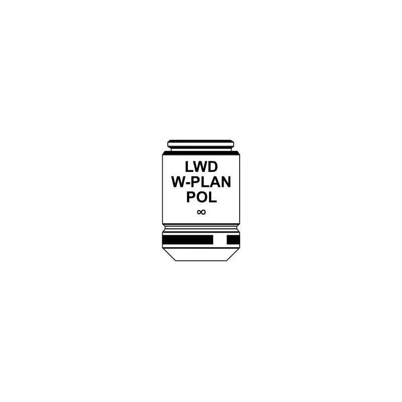 Optika obiectiv IOS LWD W-PLAN POL objective 10x/0.25, M-1137