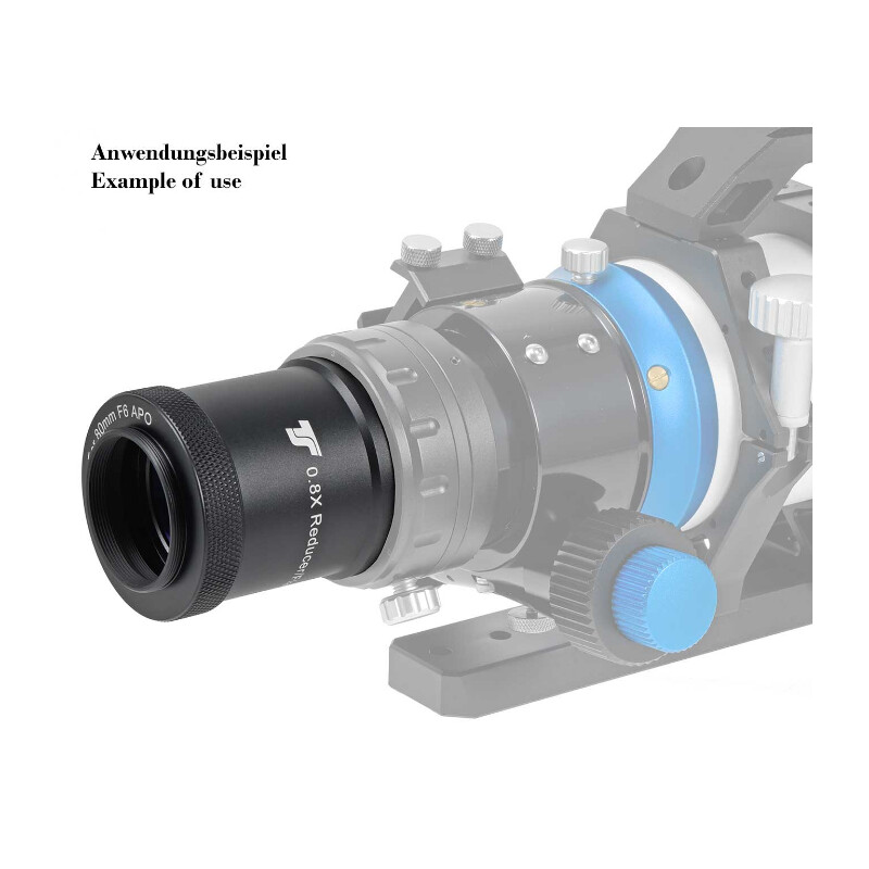 TS Optics Refractor apochromat AP 80/480 CF-APO f/6 FPL55 Triplet OTA
