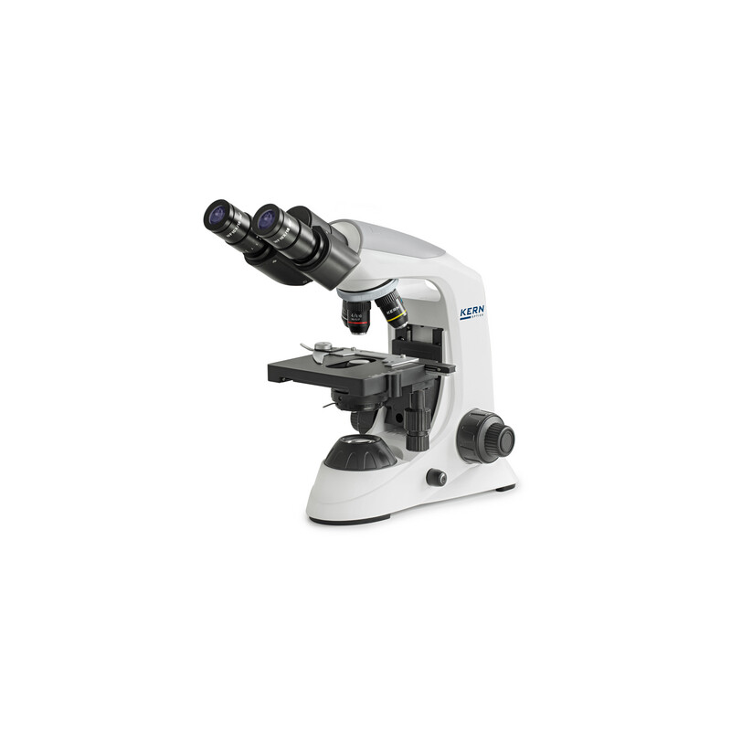 Kern Microscop Mikroskop Bino Achromat 4/10/40/100, HWF10x18, 3W LED, OBE 132