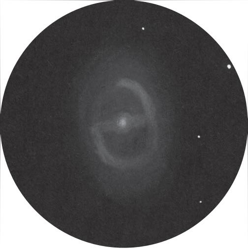M 95 văzută printr-un telescop de 400 mm (mediu rural) Uwe Glahn