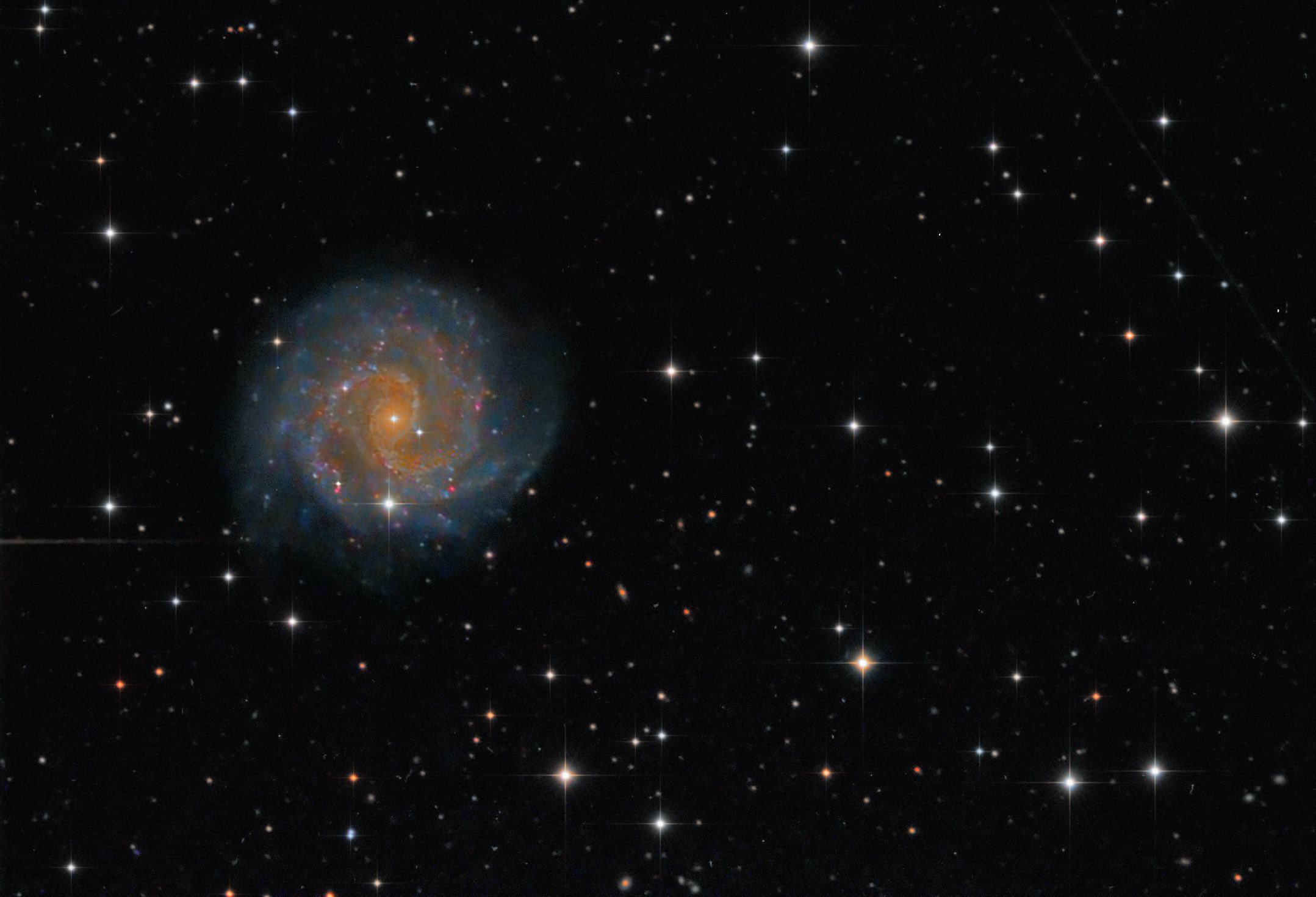 NGC 3184, foto: Carlos Malagón