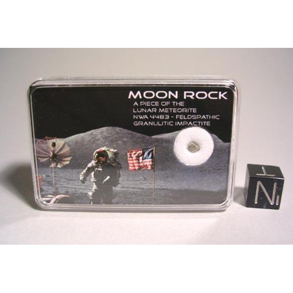 Echter Mond Meteorit NWA 4483, Groß