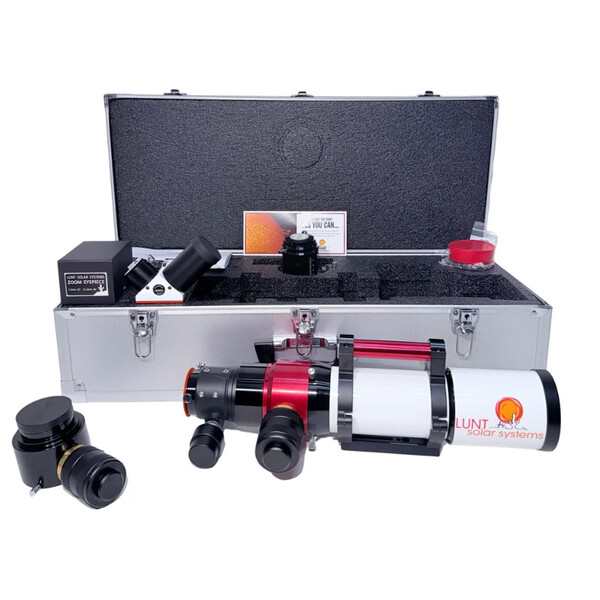 Lunt Solar Systems Telescop solar ST 80/560 LS80MT Ha B1800 PT DS Premium Kit