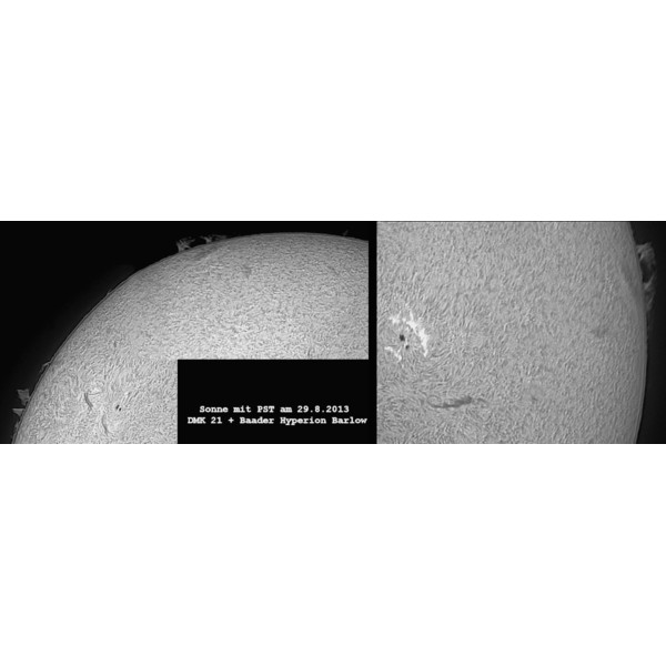Coronado ST 40/400 PST Personal Solar Telescope + geamantan OTA