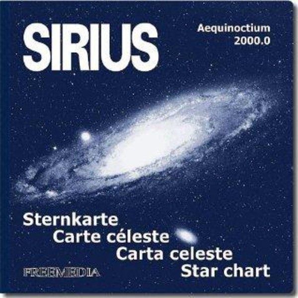 Freemedia Harta cerului Planisferă SIRIUS