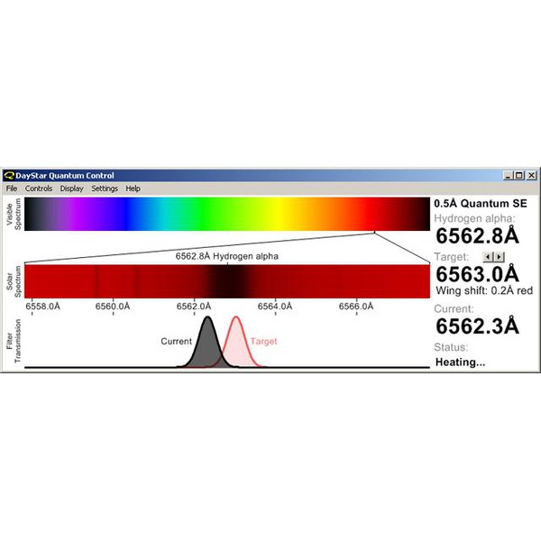 DayStar Filtre Filtru 0.5Å H-alpha Quantum SE