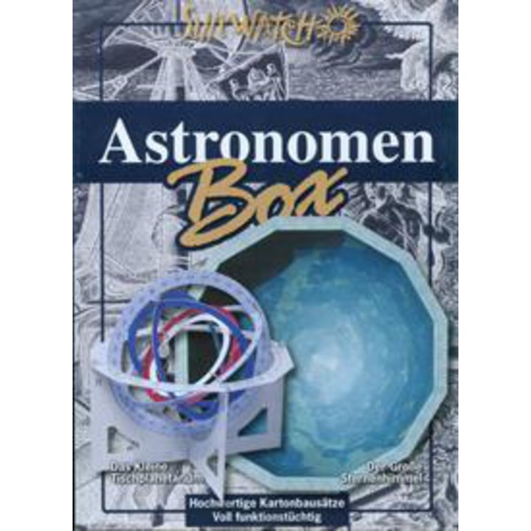 Sunwatch Verlag Kit Cutia astronomului: harta cerului + planetariu de masă