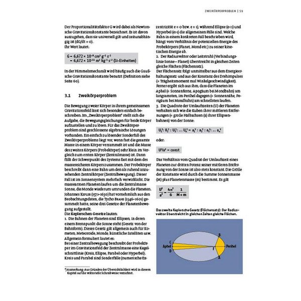 Kosmos Verlag Carte Kompendium der Astronomie