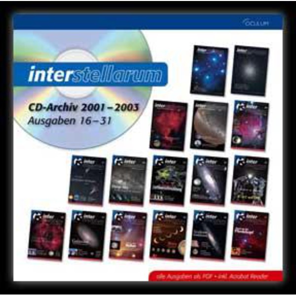 Oculum Verlag Interstellarum CD-Archiv 2001-2003 Ausgaben Nr. 16-31