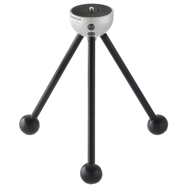 Novoflex Trepied de masa BasicBall, argintiu