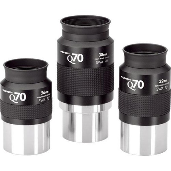 Orion Set 3 oculare Q70 (26mm, 32mm, 38mm)