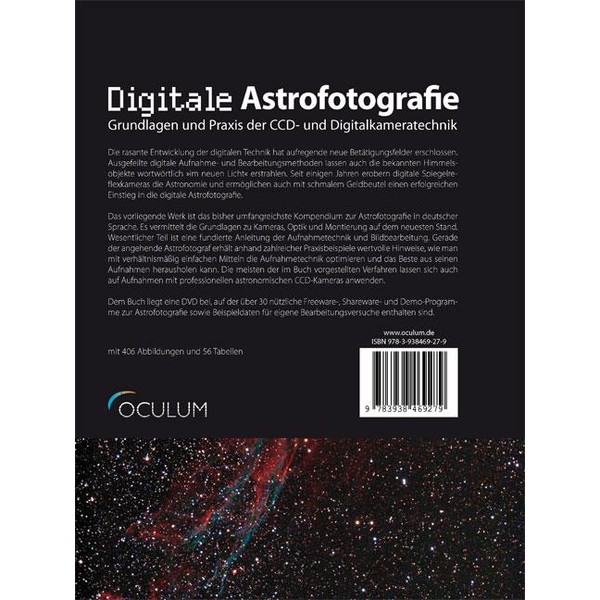 Oculum Verlag Carte Digitale Astrofotografie mit DVD