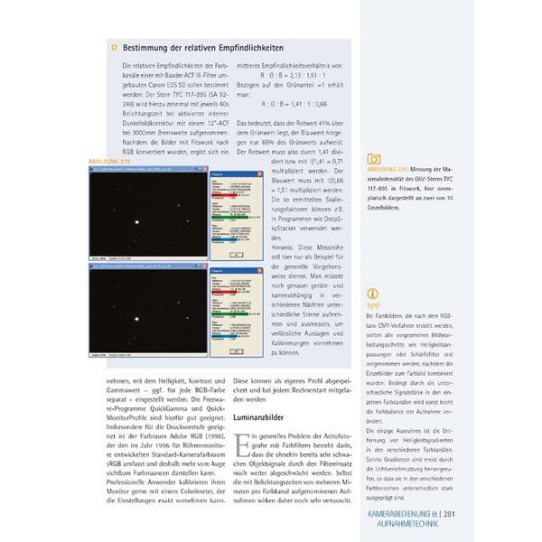 Oculum Verlag Carte Digitale Astrofotografie mit DVD