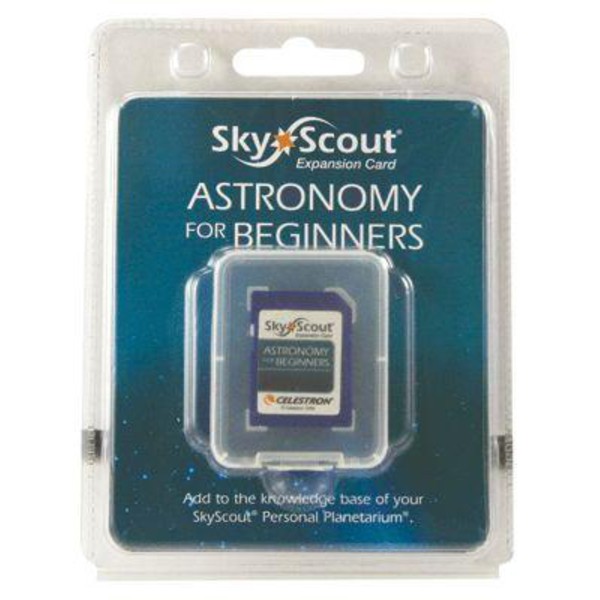 Celestron Card media pentru SkyScout "Astronomy for Beginners"