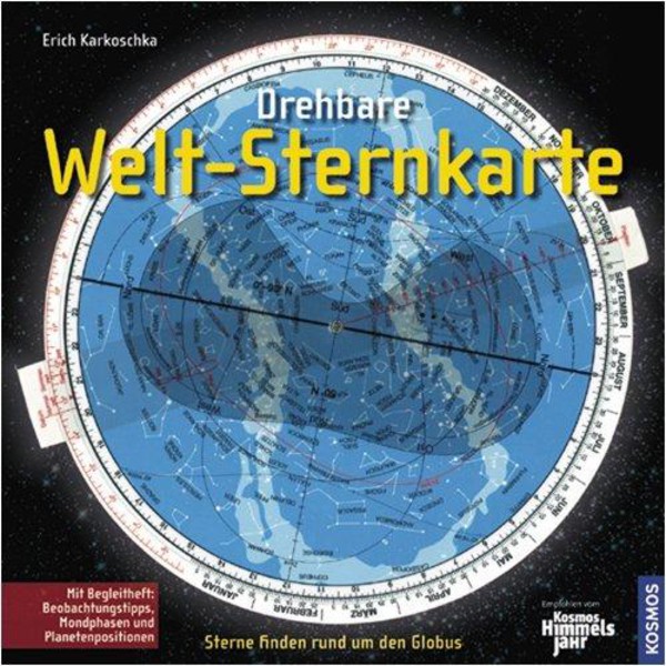 Kosmos Verlag Harta cerului Planisferă a lumii