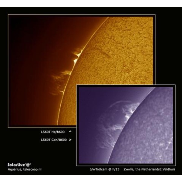 Lunt Solar Systems Telescop solar Lunt ST 60/500 LS60T Ha B1200 C PT OTA