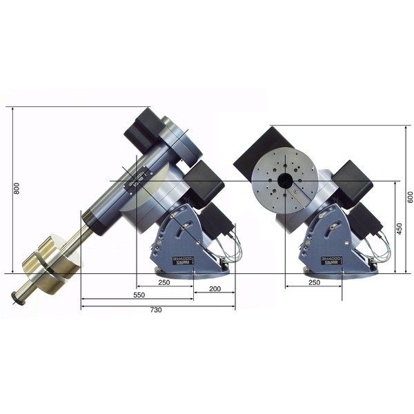 10 Micron Montura GM 4000 QCI, versiune stationara