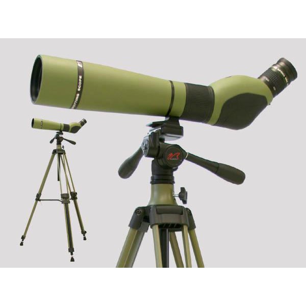 William Optics Telescop + trepied aparat foto de culoare verde