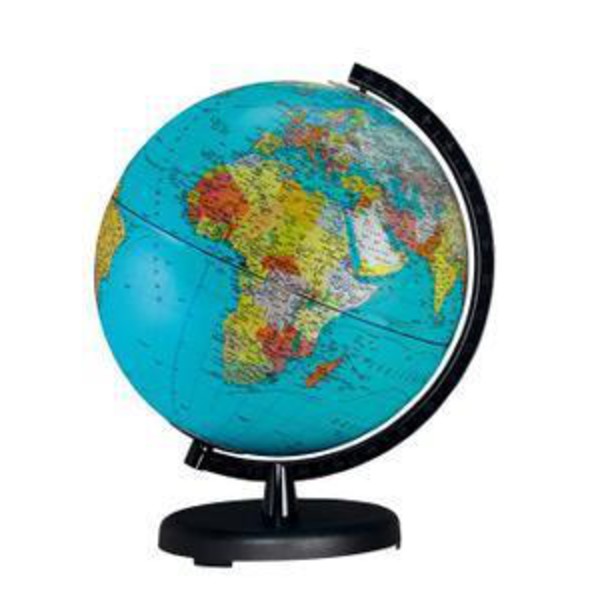 Columbus Glob pentru copii Terra negru 26cm