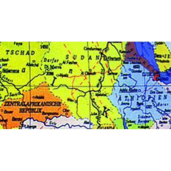 Columbus Glob pentru copii Terra negru 26cm