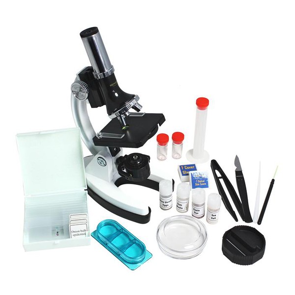 Omegon Set microscop MonoView, 1200x incl. carte