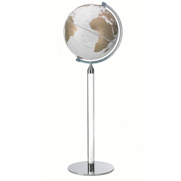 Zoffoli living Glob cu stand Vasco da Gama White/ Gold 40cm