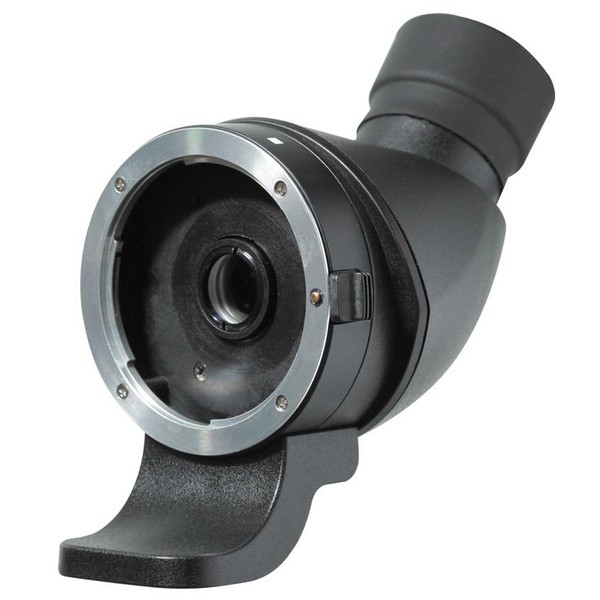 Lens2scope , pentru Nikon F, negru, vizualizare oblică