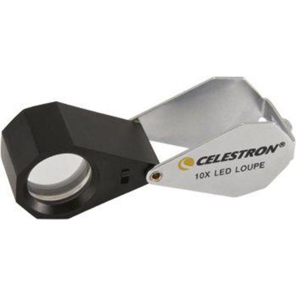 Celestron Lupa Lupă de mână 10x, iluminare cu LED