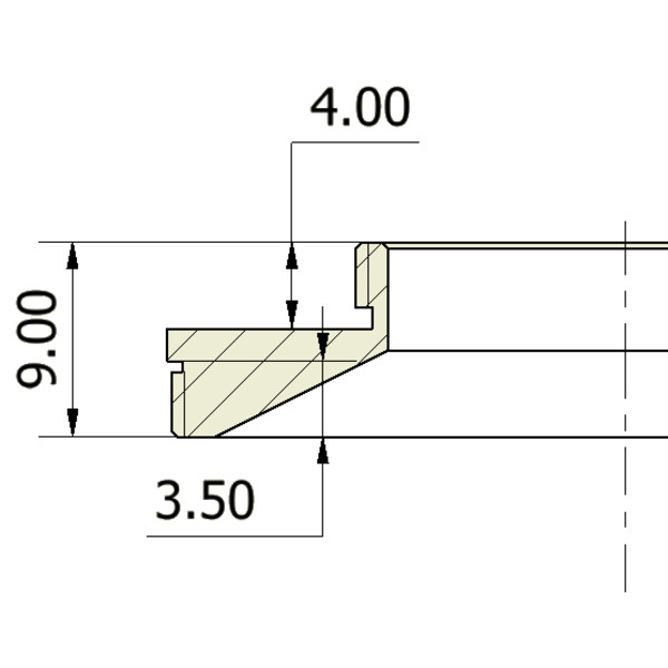 Omegon Adaptor T2 tată la C-Mount tată