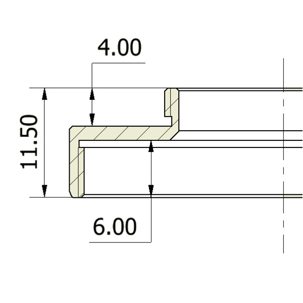 Omegon Adaptor montură C(tată) la T2 (mamă)