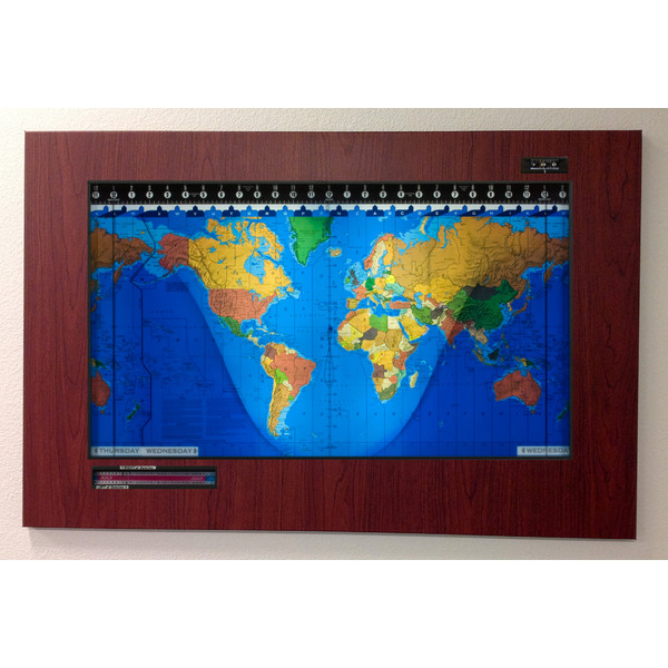 Geochron Original Kilburg din plastic  Boston Cherry şi cadru de culoare neagră