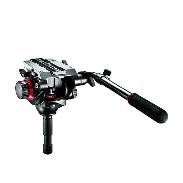 Manfrotto Trepied 504HD, 536K cu cap video si nivela