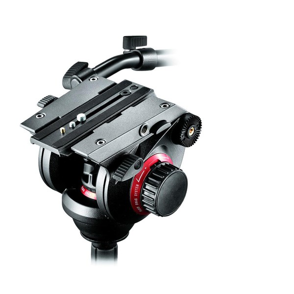 Manfrotto 504HD Cap Pro Fluid Video cu suport de prindere rapidă 501PL