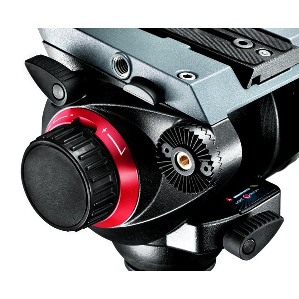 Manfrotto 504HD Cap Pro Fluid Video cu suport de prindere rapidă 501PL