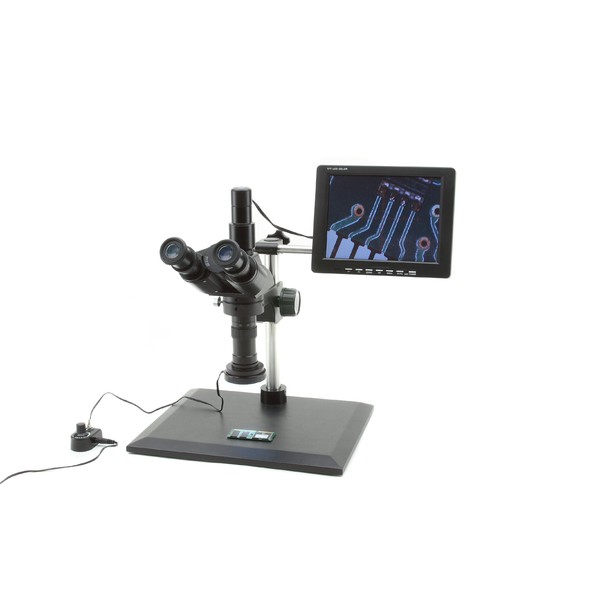 Optika Microscop video de măsurare Monozoom XZ-2 cu ecran de 8"